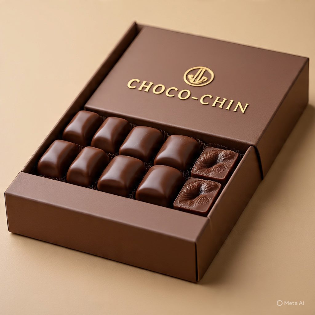 chocolate chin chin packaging