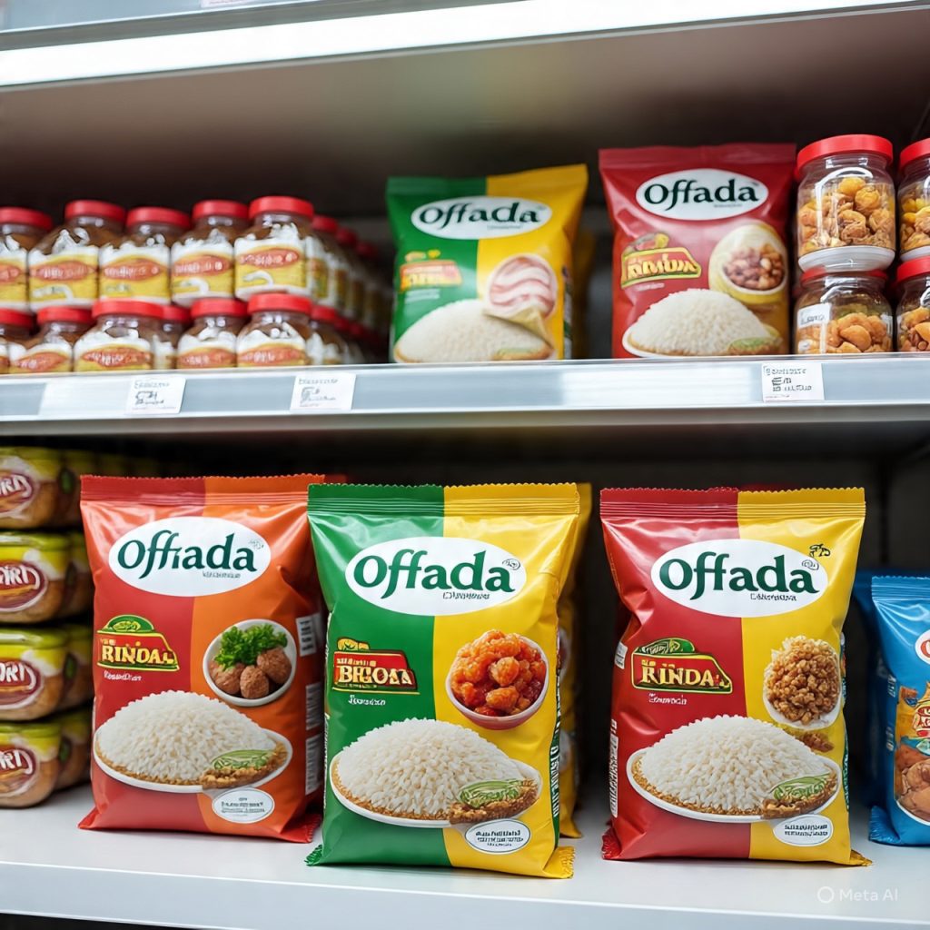 ofada rice packaging