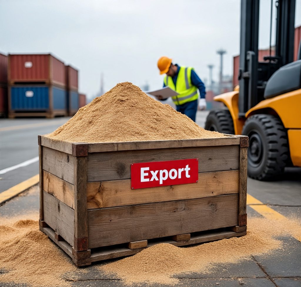 sawdust export