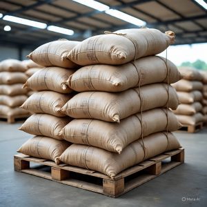 soya beans in bags for export