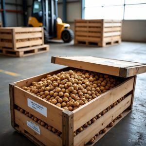 tigernuts packaged for export (1)